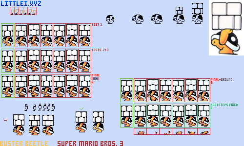 Buster Beetle Frames and Stills